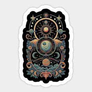 Celestial Model Sticker